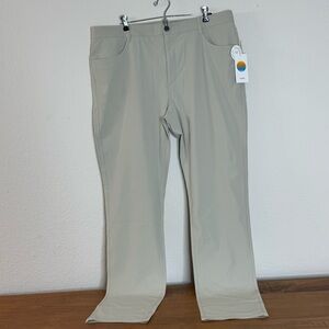 New Vuori Men’s Meta Pant Athletic Slim Fit 34” Birch Size 38 V430-L